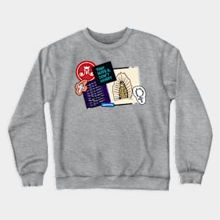 Majesty Stickers Crewneck Sweatshirt